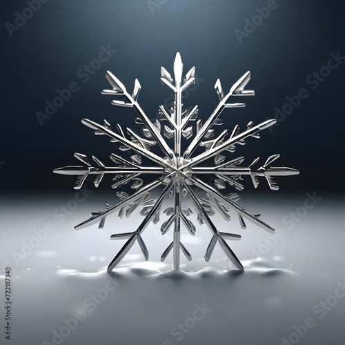 Minimalist Snowflake