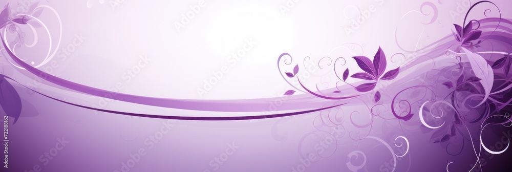Purple illustration style background very large blank area