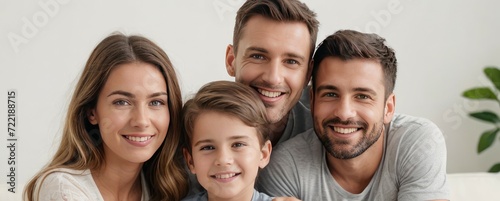 The Gift of Love: One Child, Infinite Joy - A Family Embracing the Beauty of Togetherness
