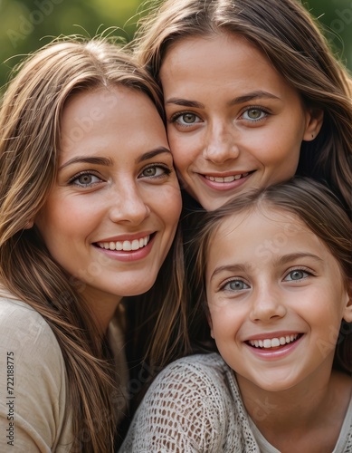 Joyful Moments: A Happy Family Radiating Love and Laughter with Their Precious Child