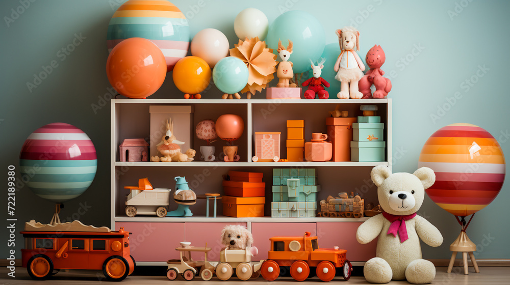 Kids toys. Many colorful toys collection Kids toys. Many colorful toys collection