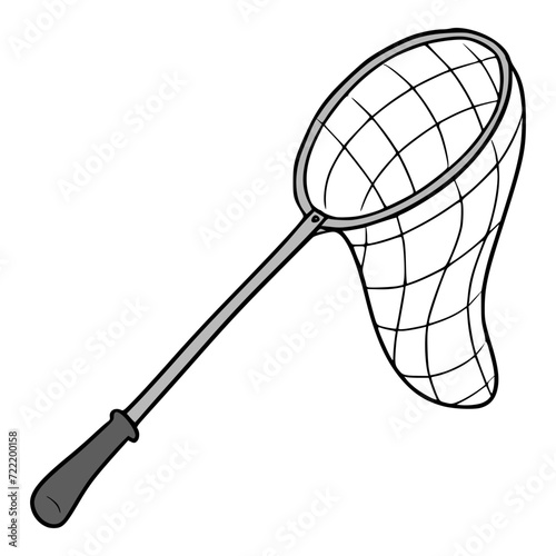 bug net illustration isolated vector