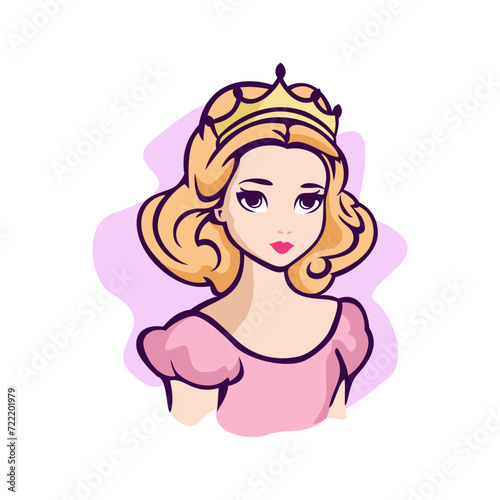 Beautiful Princess Illustration