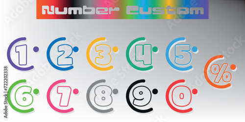 set numbers, custom with a variety of the latest models 11
