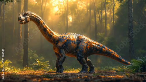 Giant Brachiosaurus.Dinosaur Realms Revealed