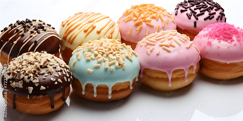 doughnuts with icing and sprinkles doughnuts with icing and sprinkles