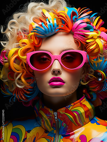 Luxury Trends. Creative Design. Lady in High Fashion © EwaStudio