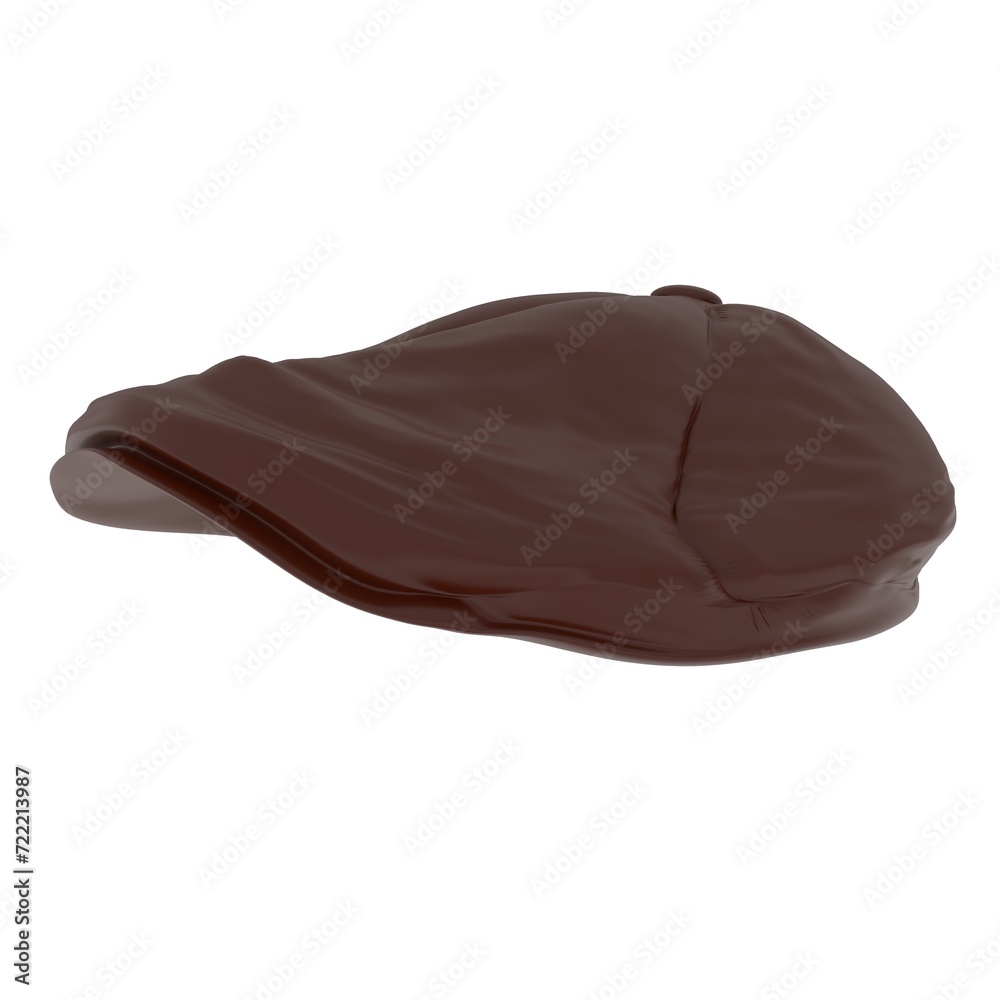 Flat Cap isolated on white background Flat Cap isolated on white background