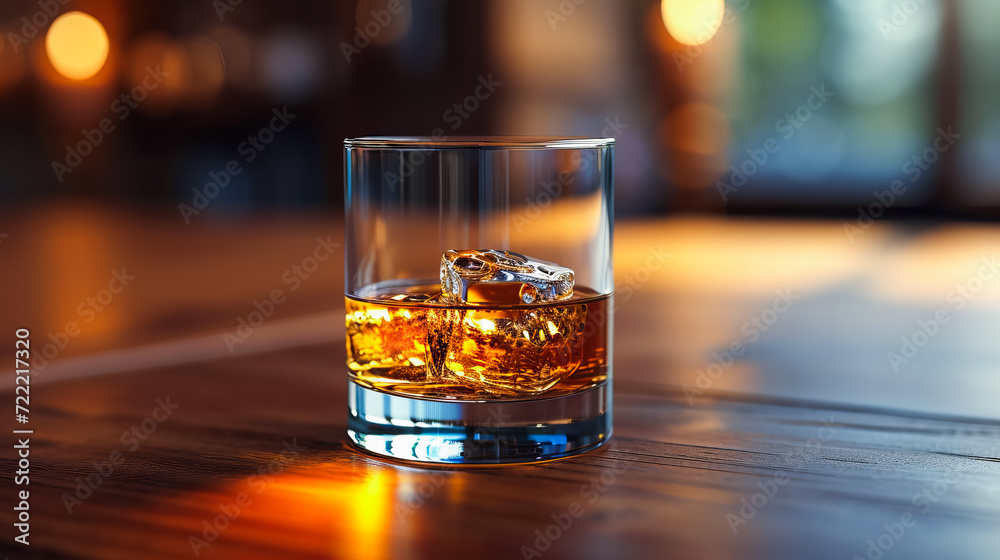 Bar Scene with Single Malt Whisky Bar Scene with Single Malt Whisky