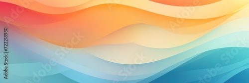 Topaz gradient colorful geometric abstract circles and waves pattern