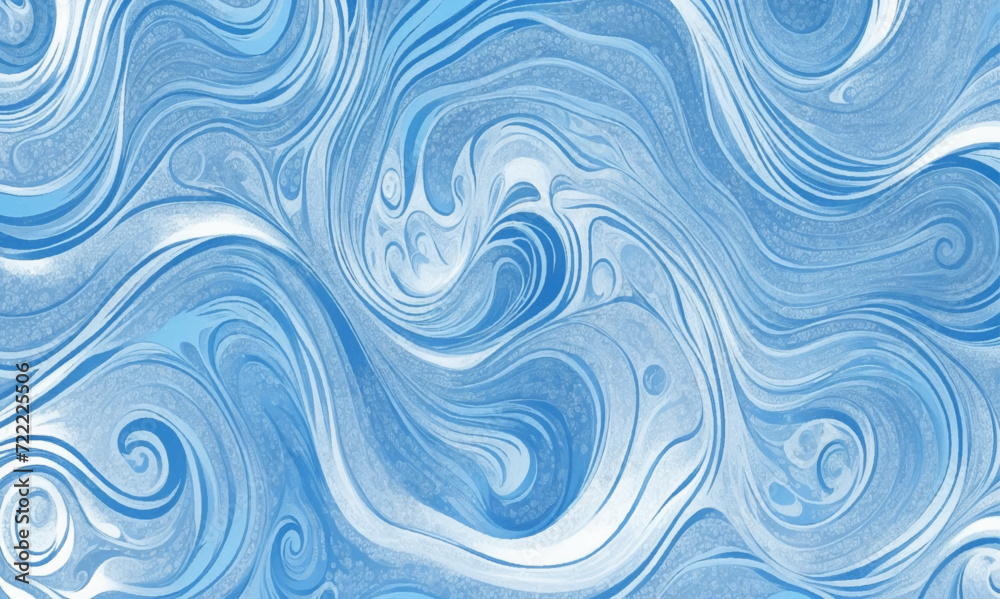 Seamless wave water ocean soft blue curve line background. Water ocean wave white and soft blue aqua, teal texture. Vector sea, wave, water background. Seamless wave water ocean soft blue curve line background. Water ocean wave white and soft blue aqua, teal texture. Vector sea, wave, water background.