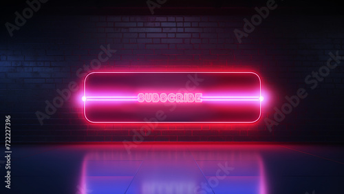 Subscribe_Banner_Pink-Light-Neon-Text photo