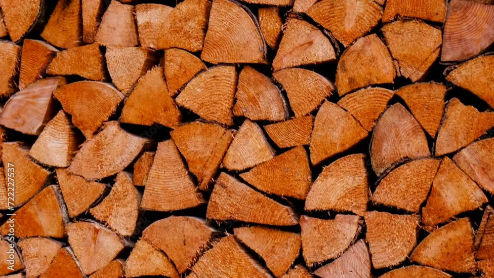 preparing firewood for the winter. Selective focus. preparing firewood for the winter. Selective focus.