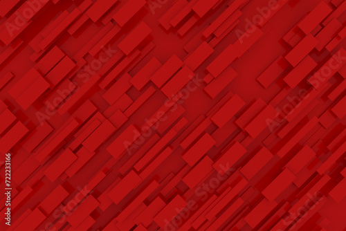 3d geometric  Backgrounds - Red & White 