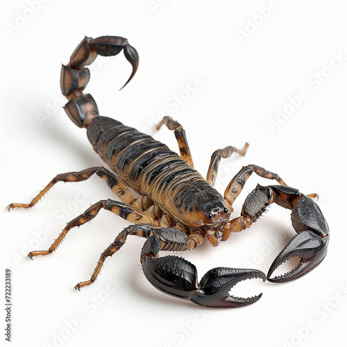 scorpion isolated on white © ding