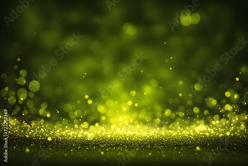Olive glow particle