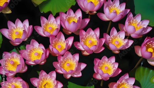 Pink lotus macro