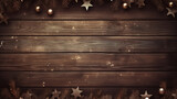 Christmas wooden design space wallpaper