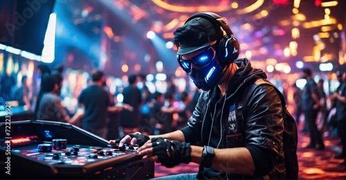 Experience the pulse-pounding thrill of a gaming industry event, where the synergy of technology, entertainment, and live-action players creates an unmissable spectacle for gaming enthusiasts worldwid