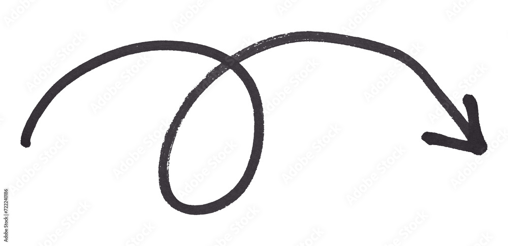 Black arrows isolated on transparent background. Black arrows isolated on transparent background.