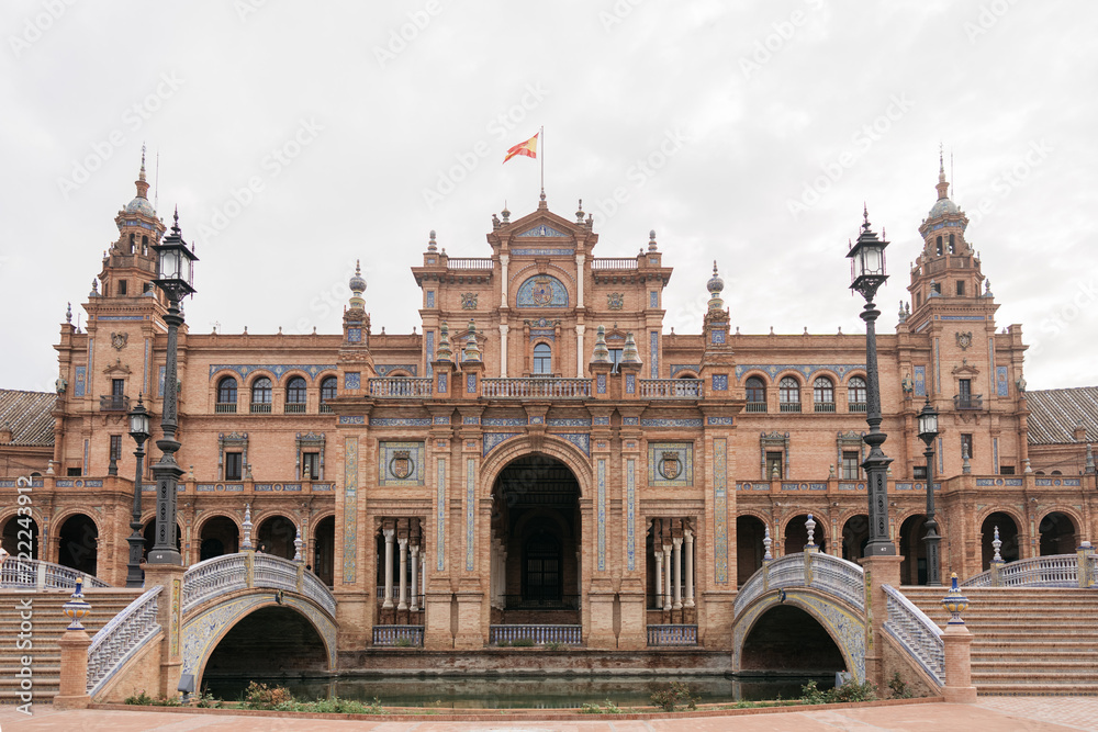 Naklejka premium plaza de espana