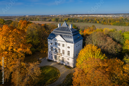 Palaces and park ensemble in Ostromecko (Bydgoszcz, Poland) photo