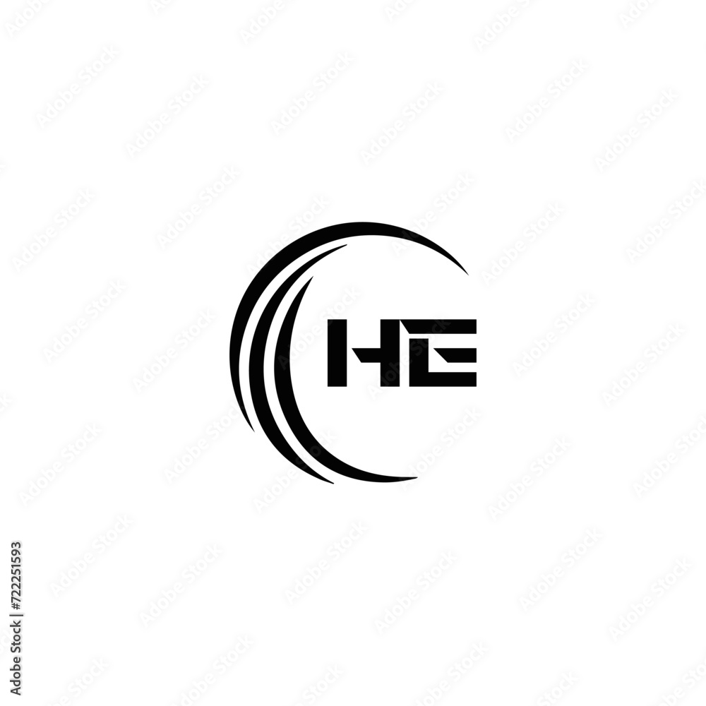 HE logo. H E design. White HE letter. HE, H E letter logo SET design. Initial letter HE linked circle uppercase monogram logo. H E letter logo SET vector design. HE letter logo design five HE logo. H E design. White HE letter. HE, H E letter logo SET design. Initial letter HE linked circle uppercase monogram logo. H E letter logo SET vector design. HE letter logo design five