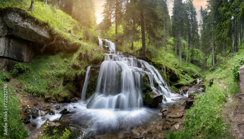 waterfall in the forest