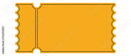 the ticket icon, gift card for customers, the price tag of promotion, sale symbol of products