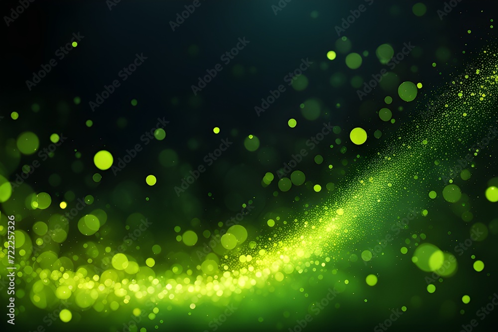 Chartreuse glow particle Chartreuse glow particle