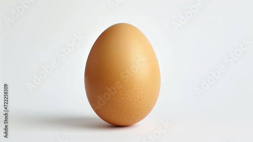 Brown Egg on White Table
