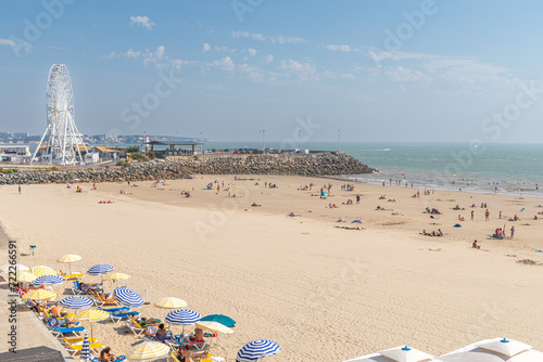 Plage de Foncillon à Royan, Charente-Maritime
