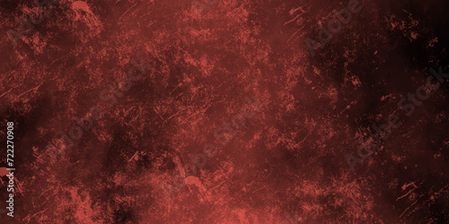 Abstract dark red texture brush painted abstract colorful red paper texture. Dust particle and dust grain texture on the dark. Rich red grunge background texture. Red background with scratches.