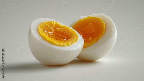 Half boiled egg