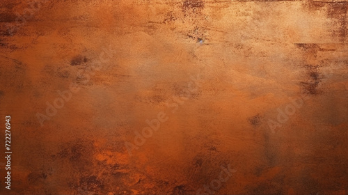Abstract copper texture background banner - Luxury scratched copper pattern wall wallpaper backdrop, generative AI