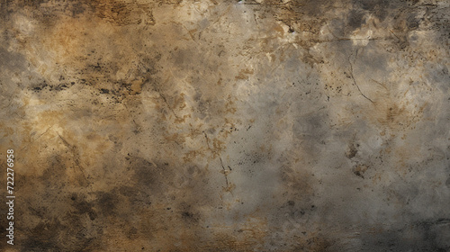 Grungy metal texture overlay, generative AI