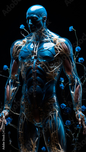 human skeleton, anatomy © woodbe