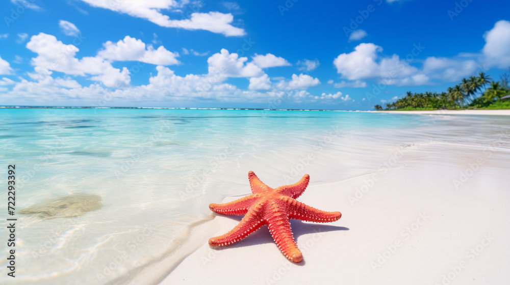 Starfish on the beach