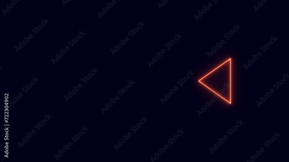 neon saber direction arrow loop. neon saber direction arrow loop.