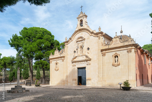 Sanctuary of Our Lady of Grace, Patroness of Biar. Alicante, Valencia, Spain, Europe.