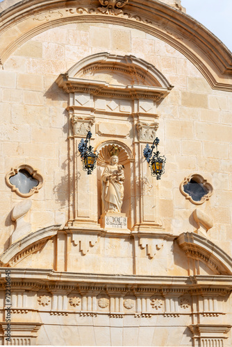 Sanctuary of Our Lady of Grace, Patroness of Biar. Alicante, Valencia, Spain, Europe.