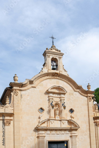 Sanctuary of Our Lady of Grace, Patroness of Biar. Alicante, Valencia, Spain, Europe.