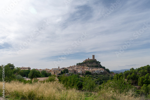 Biar Castle, Alicante, Valencia, Spain, Europe.