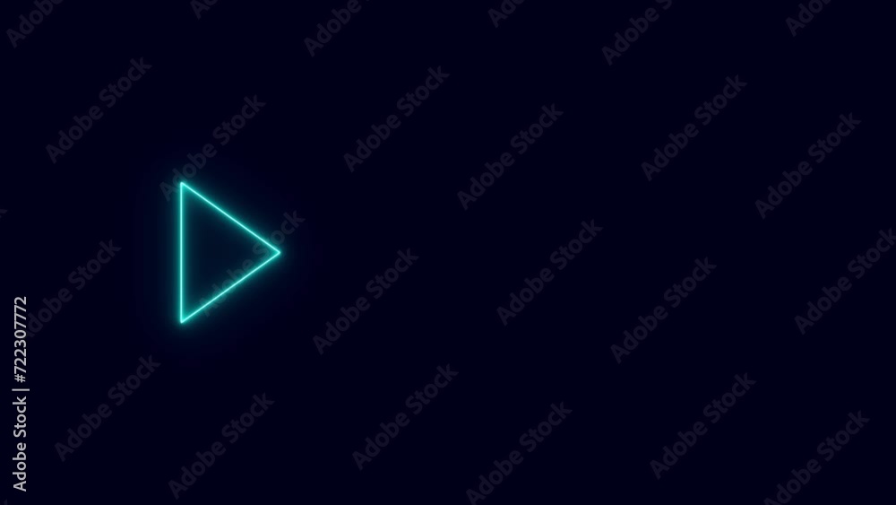 digital arrow loading animation on black background. Directional bold arrows are direction digital arrow loading animation on black background. Directional bold arrows are direction