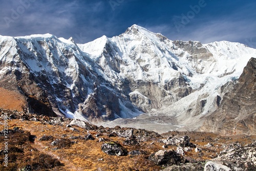 Mount Cho Oyu, way to Mt Cho Oyu base camp