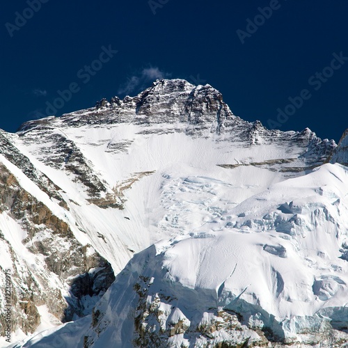 mount Lhotse from Pumori base camp