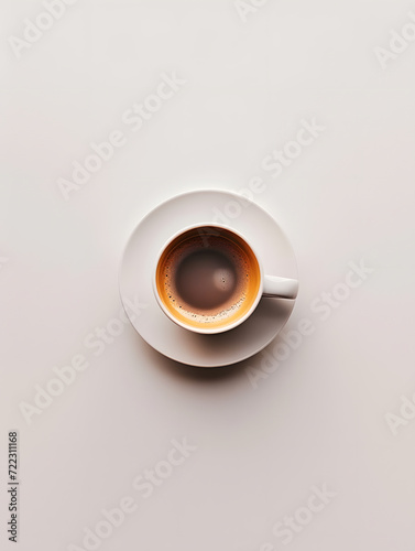 a cup of coffee minimalist