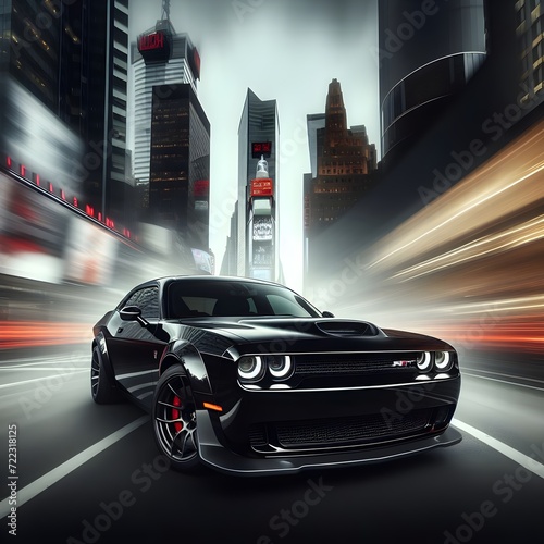 Black Challenger SRT® Hellcat Redeye car
