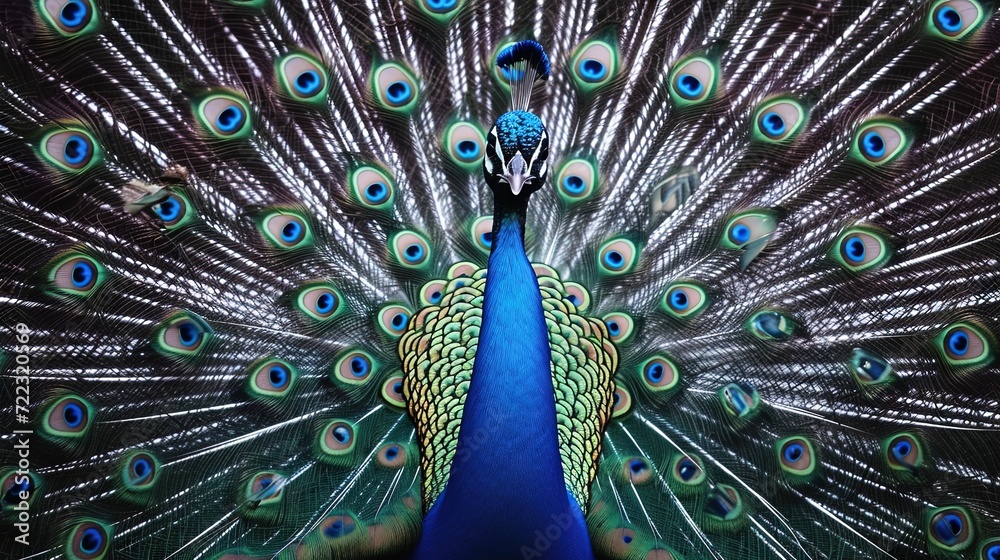 Obraz premium Peacock bird concept