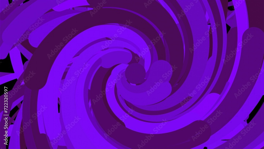 Spiral purple background. Computer generated 3d render